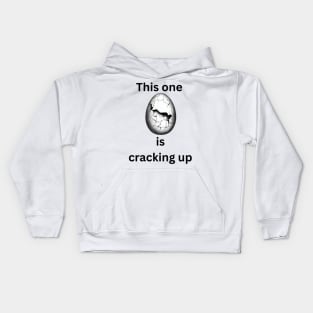 This one is cracking up Kids Hoodie